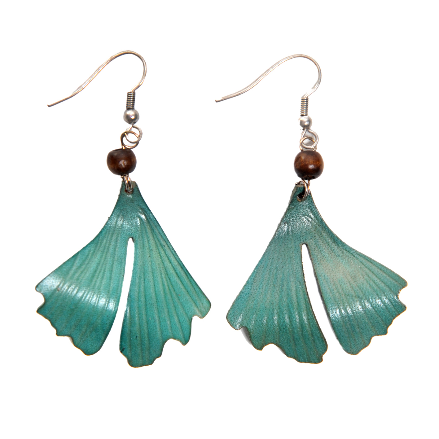 boucles d'oreilles en cuir